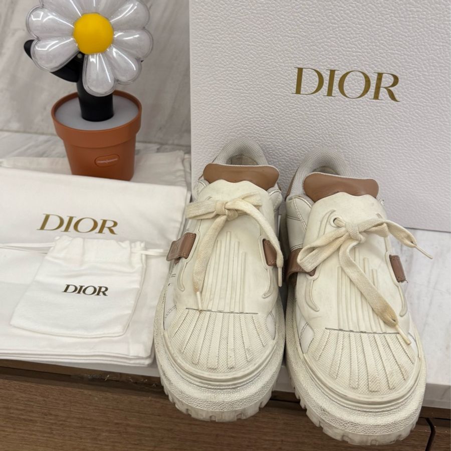 Dior🇫🇷特別百搭白色餅乾鞋-0