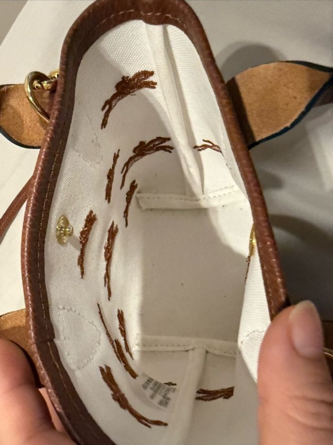 Longchamp 刺編織迷你包-1