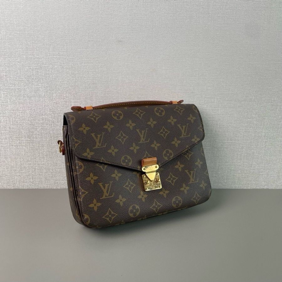 👜LV路易威登|老花郵差包|98新21年芯片款-2