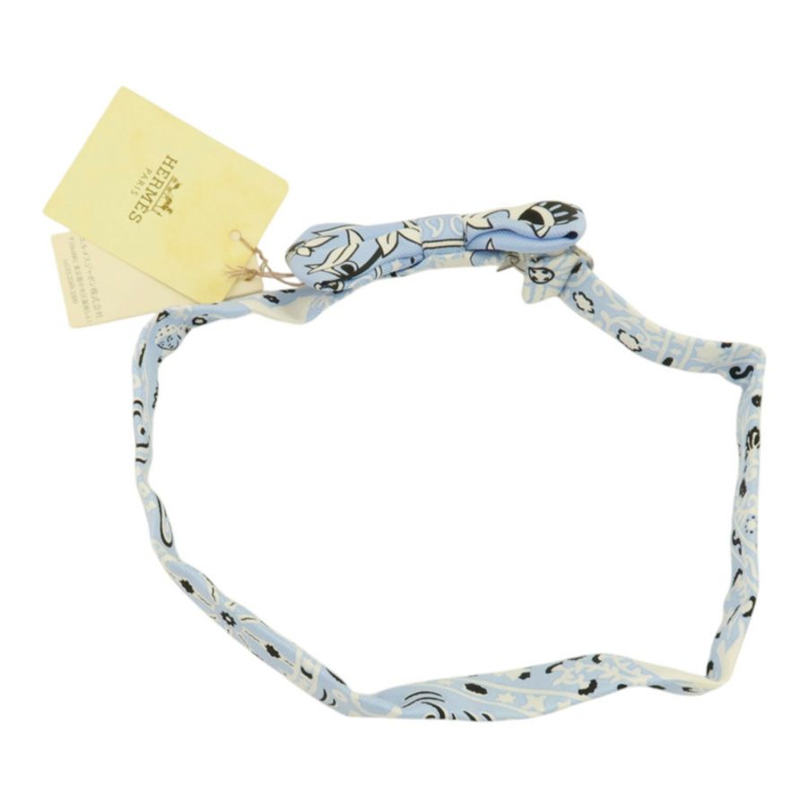 HERMES 絲質Bowtie領結-2