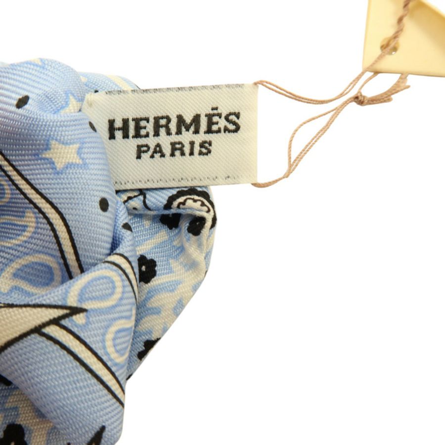 HERMES 絲質Bowtie領結-6