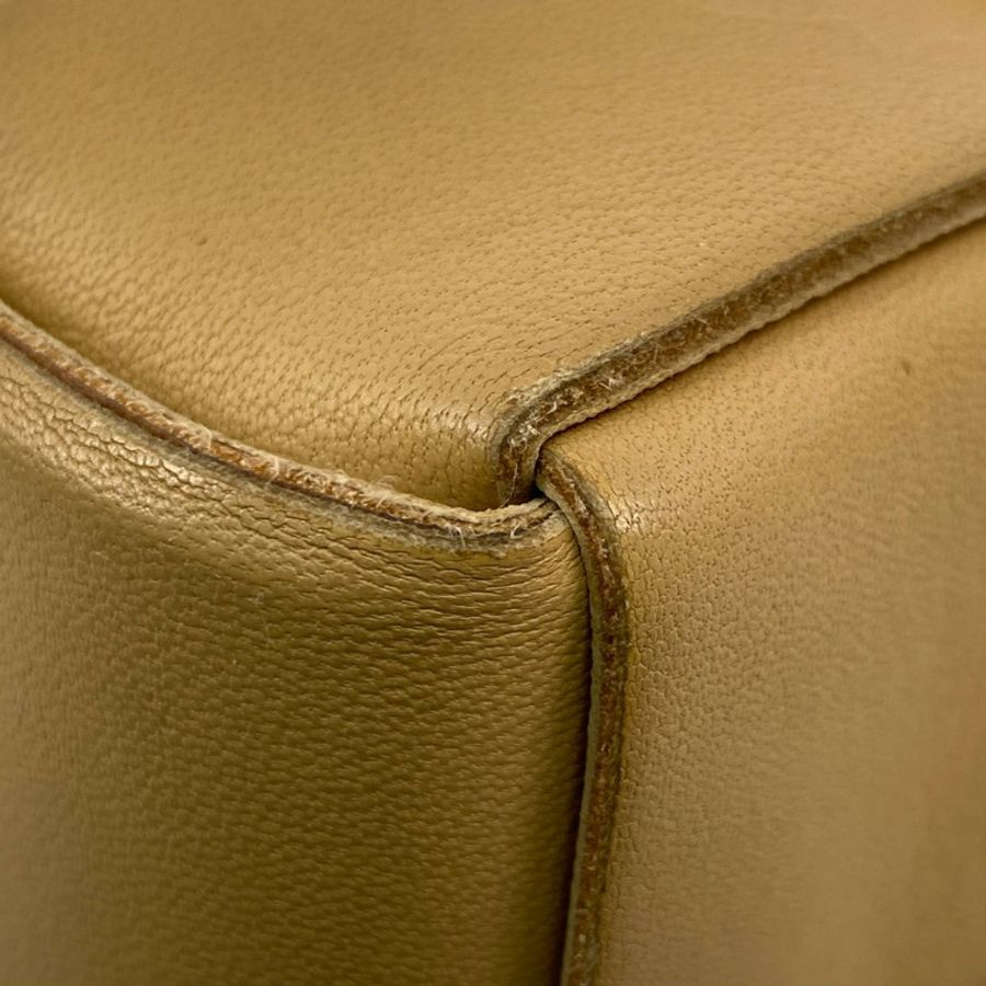 ☆ Bottega Veneta 寶緹嘉 Beige Lambskin Cassette Shoulder Bag 米色小羊皮肩背包-267011582-11