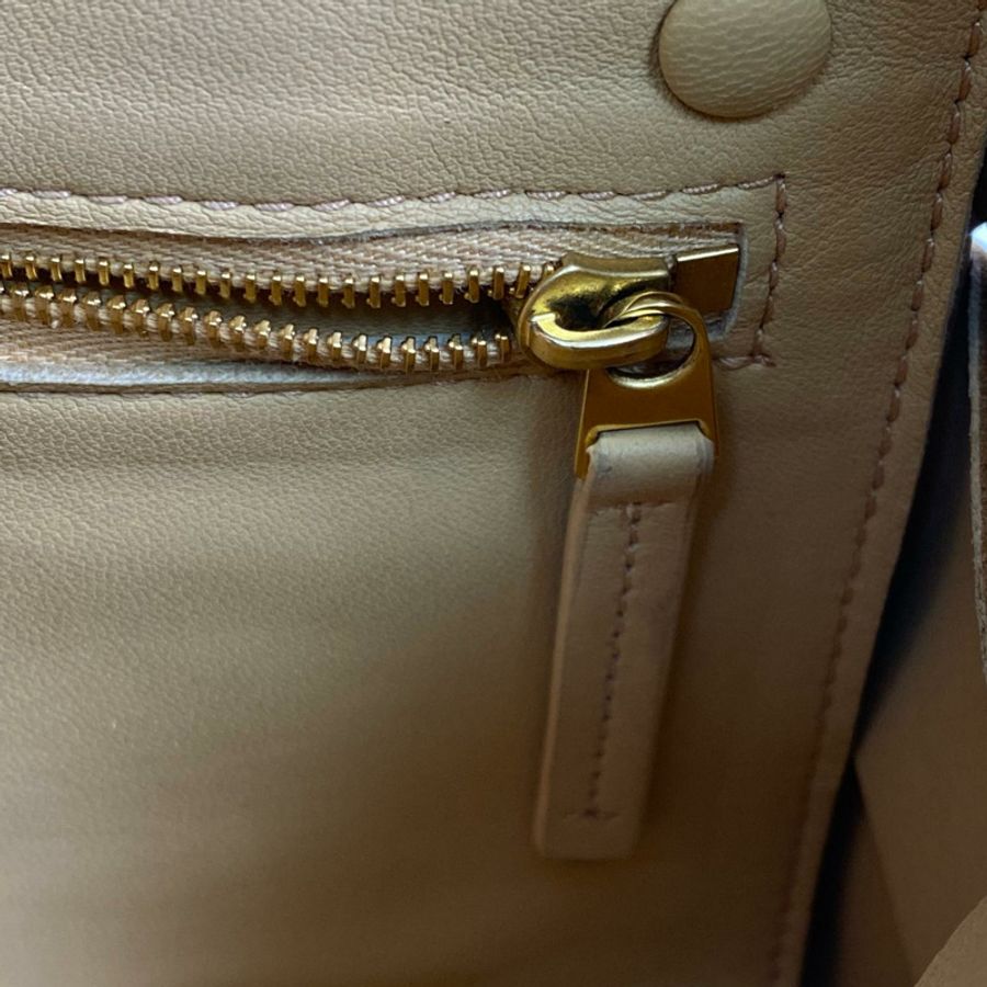 ☆ Bottega Veneta 寶緹嘉 Beige Lambskin Cassette Shoulder Bag 米色小羊皮肩背包-267011582-15