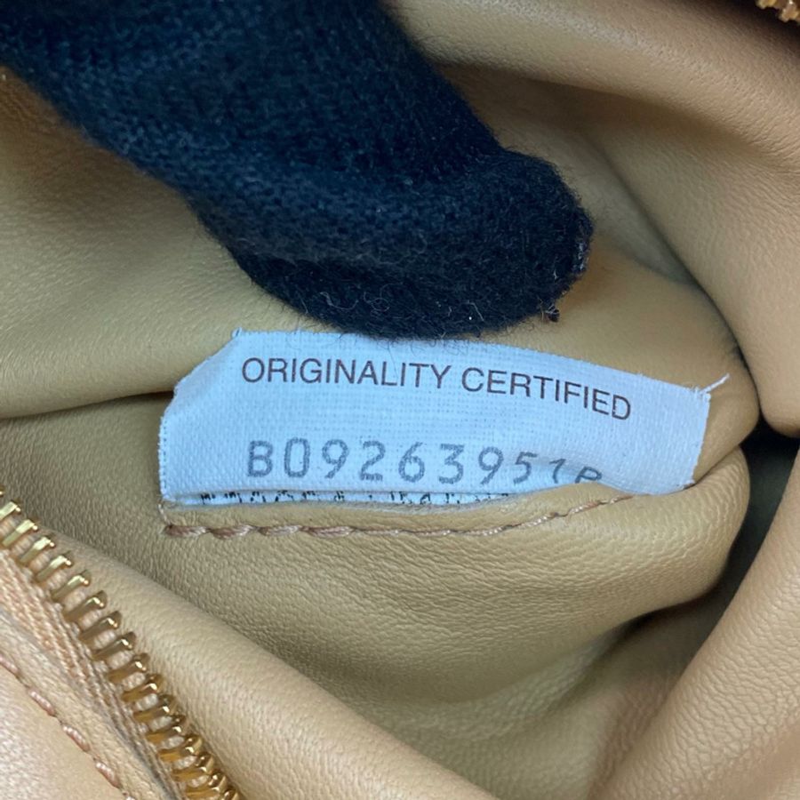 ☆ Bottega Veneta 寶緹嘉 Beige Lambskin Cassette Shoulder Bag 米色小羊皮肩背包-267011582-17