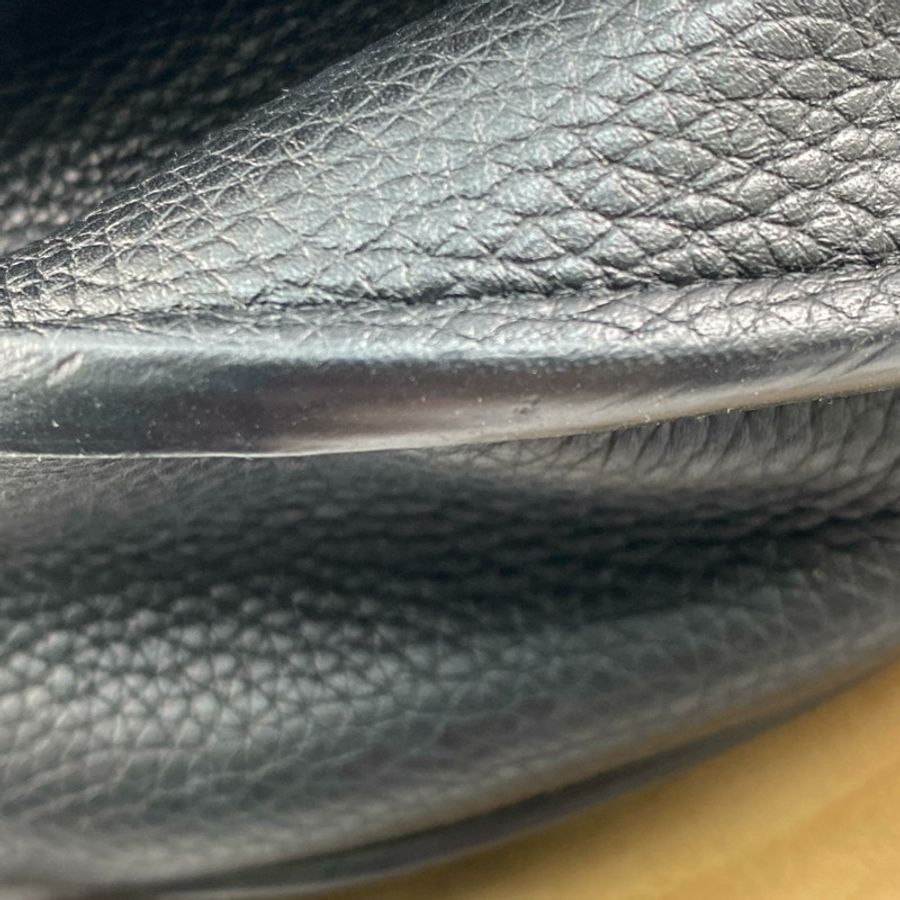 ☆ LOEWE 羅意威 Black And Brown Calfskin Gate Shoulder Bag 黑色和啡色小牛皮肩背包-267012143-9