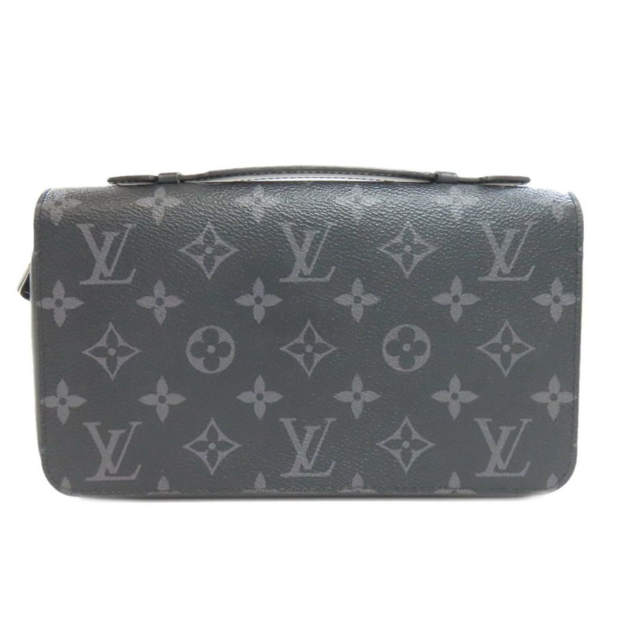 路易威登 M61698 Zippy XL 手拿包 Monogram Eclipse 男士 LOUIS VUITTON-0