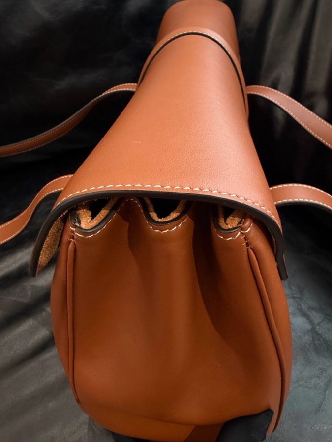賽琳Celine Soft16中號棕色 焦糖色尺寸32×24×15-13