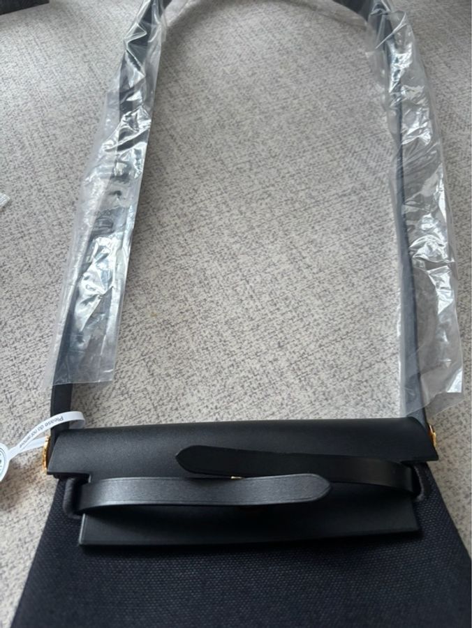 🧡 Hermès Mini Herbag|黑色 × 金扣|2026年5月購入-14
