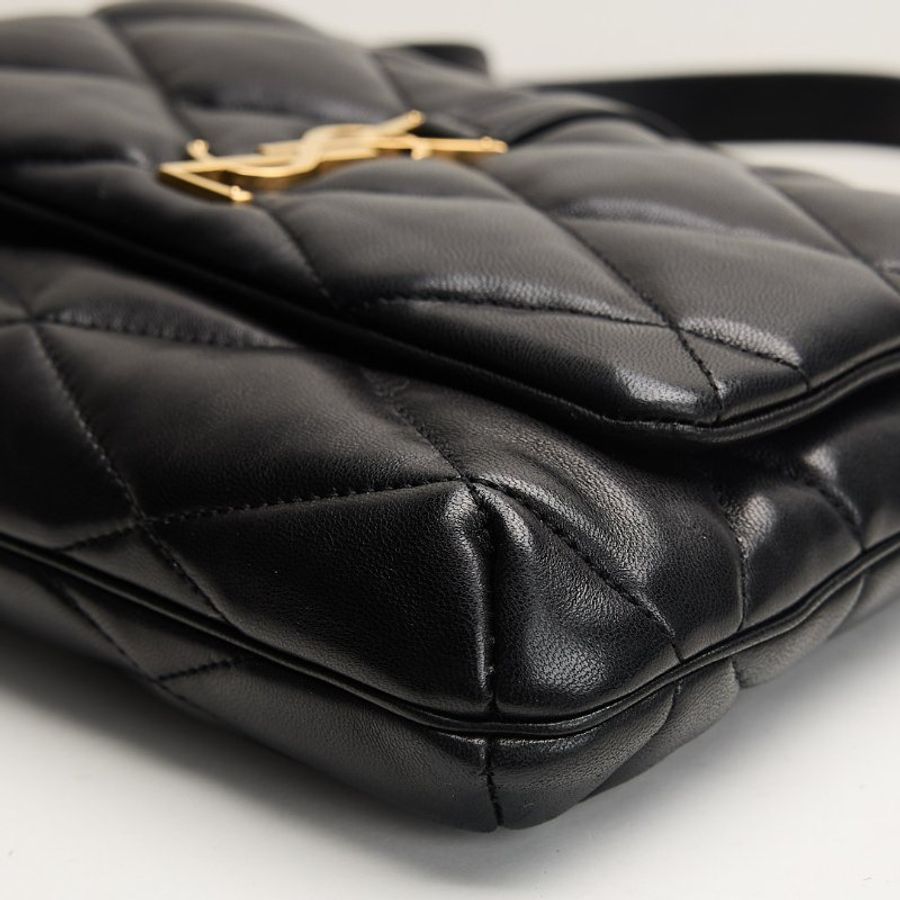 二手YSL Le 57 hobo 肩背包 黑金-3