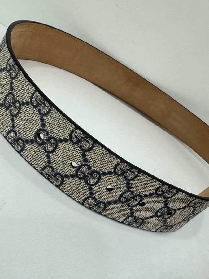 Gucci 腰帶 雙G老花款 長度90cm,金屬扣-2