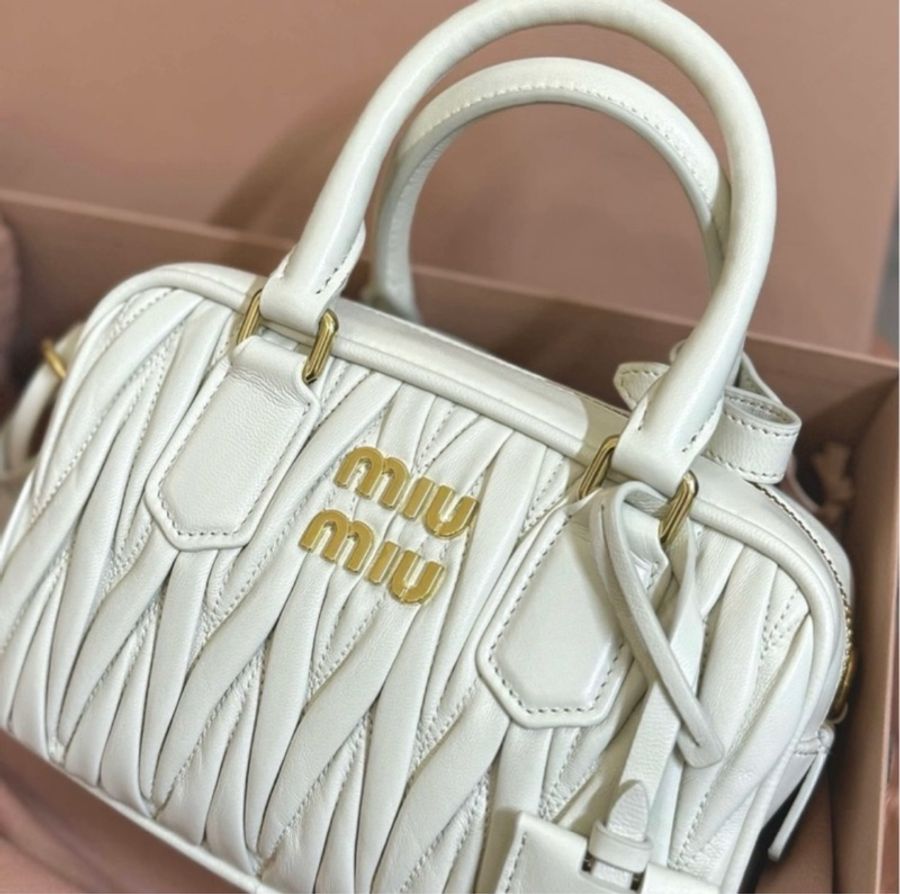 Miu Miu Arcadie matelasse 納帕皮革手袋 小號-1