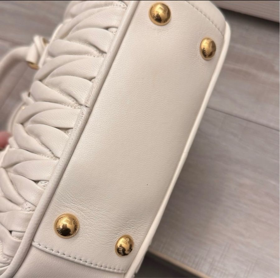 Miu Miu Arcadie matelasse 納帕皮革手袋 小號-6