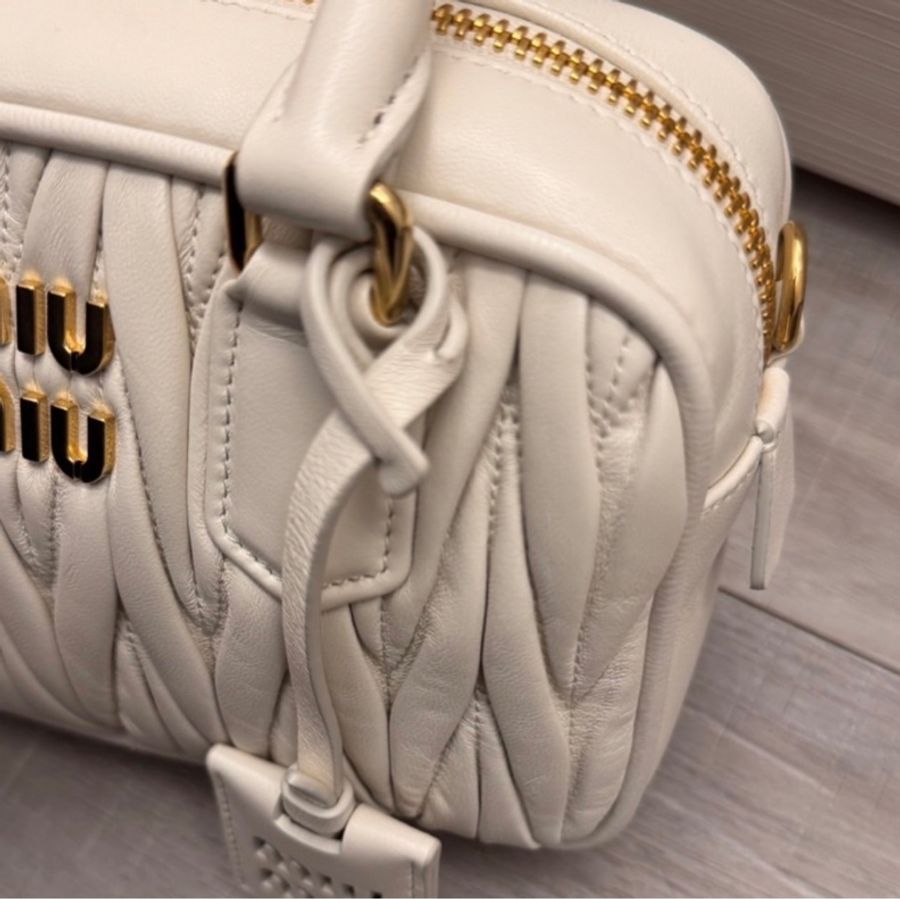 Miu Miu Arcadie matelasse 納帕皮革手袋 小號-10