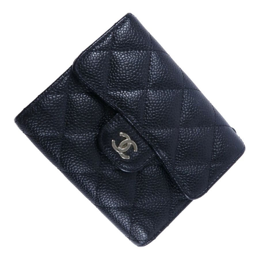 CHANEL 牛皮皮革Classic Small Flap Wallet銀包-2