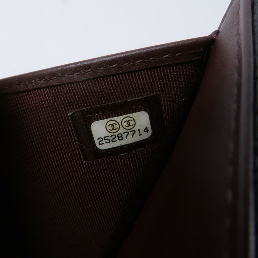 CHANEL 牛皮皮革Classic Small Flap Wallet銀包-6