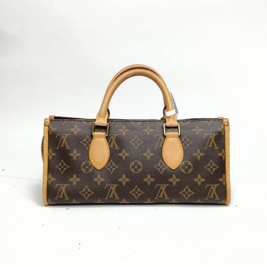 LOUIS VUITTON 中古三角金球手提包老花PVC2006肩背包-2