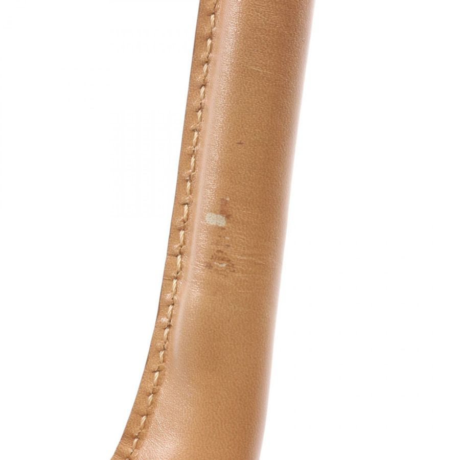 Christian Dior Trotter 手提包,帆布皮革,米棕色,二手女款-6