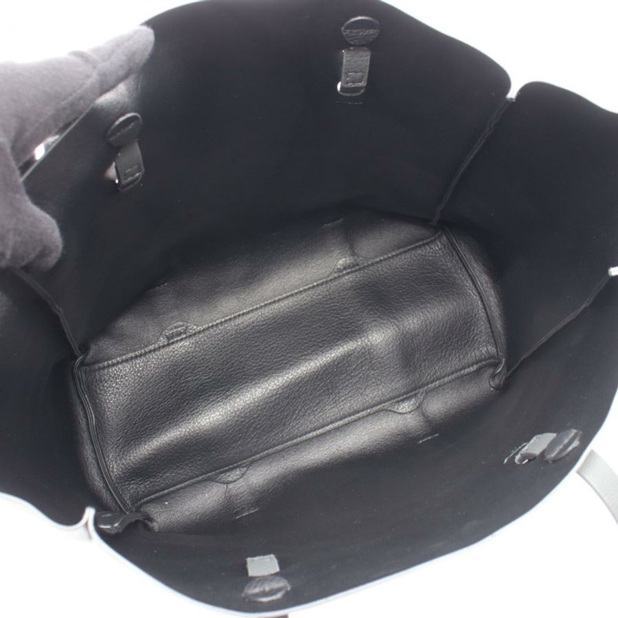 BALENCIAGA Everyday Tote S 單肩包,附小袋,貨號 475199,灰色皮革,二手-2