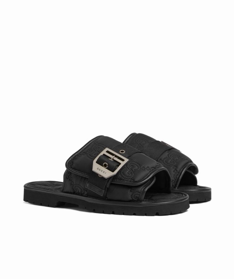 Gucci 男士 徽標拖鞋UK-5 UK-5.5 UK-6 UK-6.5 UK-8 UK-8.5 UK-9 UK-10碼跟高: 1.5cm-0