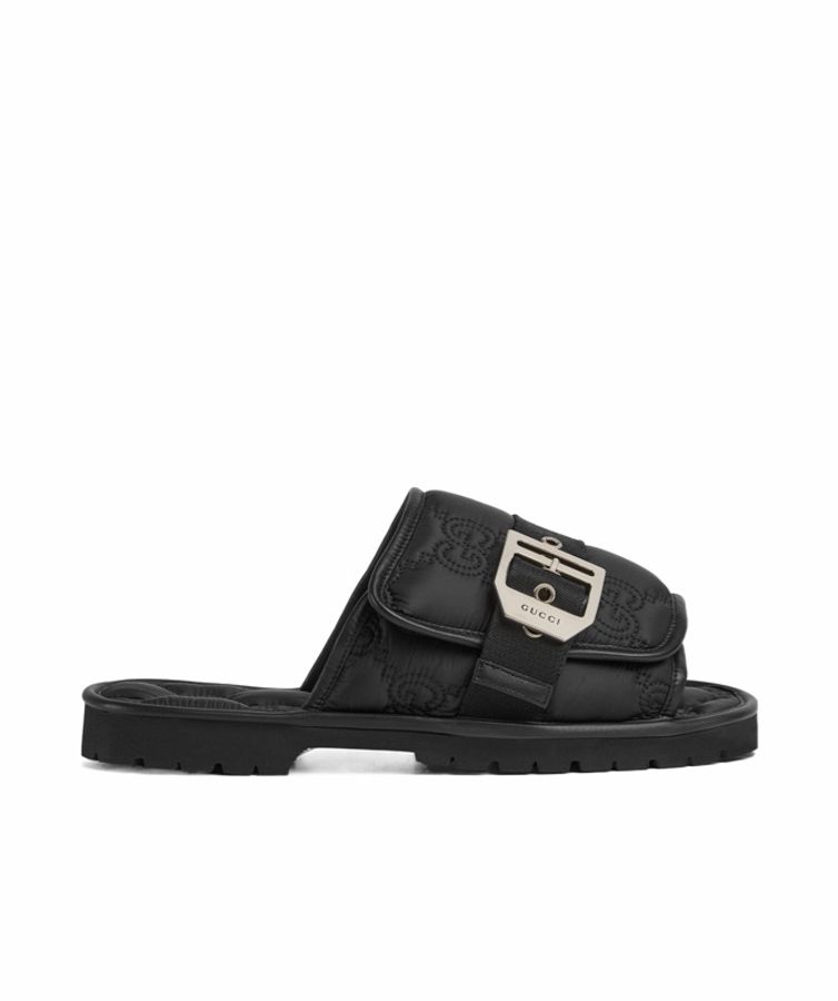 Gucci 男士 徽標拖鞋UK-5 UK-5.5 UK-6 UK-6.5 UK-8 UK-8.5 UK-9 UK-10碼跟高: 1.5cm-2