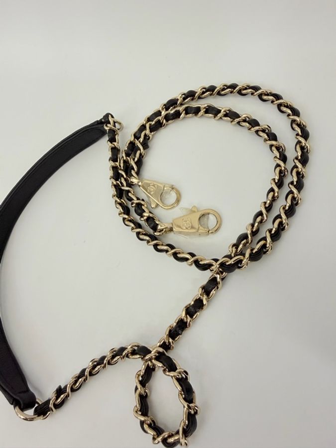 Chanel 黑魚子醬coco handle mini-46