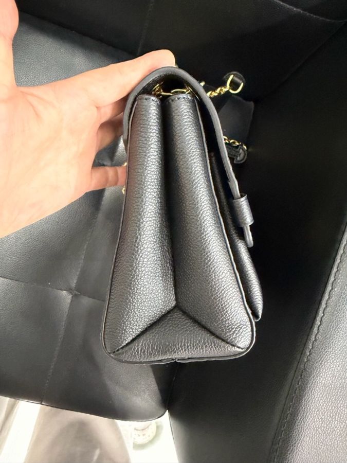 LouisVuitton 路易威登 黑色牛皮Vavin BB鏈條包 芯片款-3