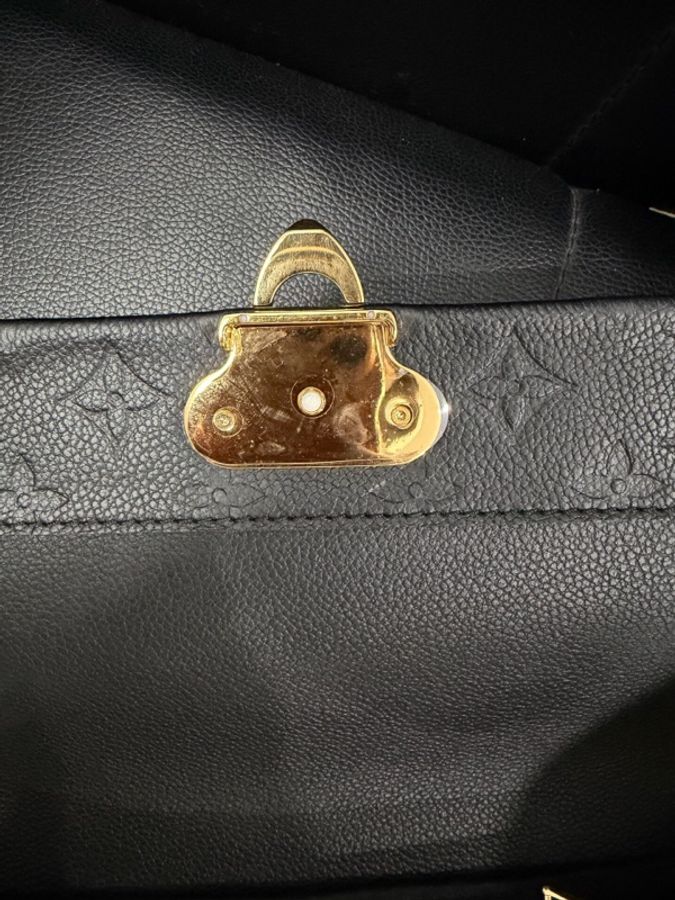 LouisVuitton 路易威登 黑色牛皮Vavin BB鏈條包 芯片款-6