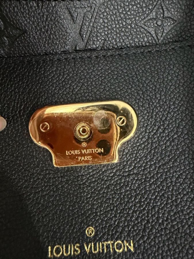 LouisVuitton 路易威登 黑色牛皮Vavin BB鏈條包 芯片款-7