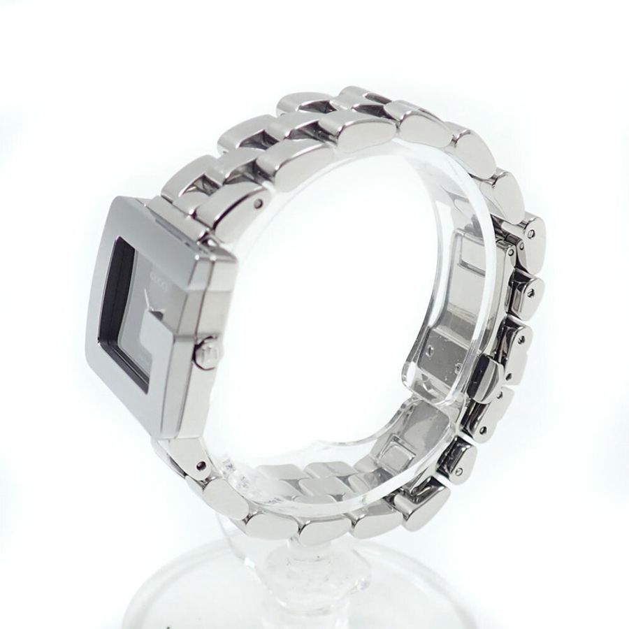 Gucci G-Square 女士石英腕錶,不鏽鋼材質,3600L 電池供電-1