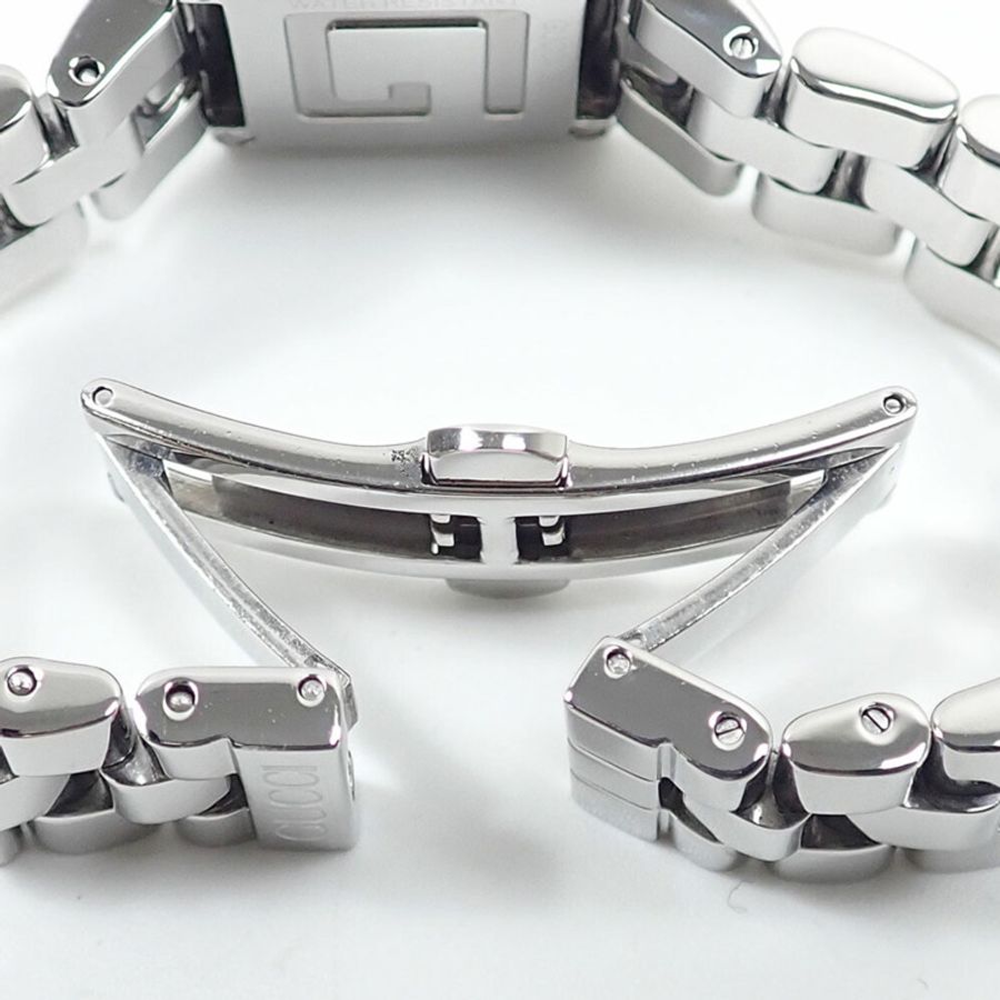 Gucci G-Square 女士石英腕錶,不鏽鋼材質,3600L 電池供電-7