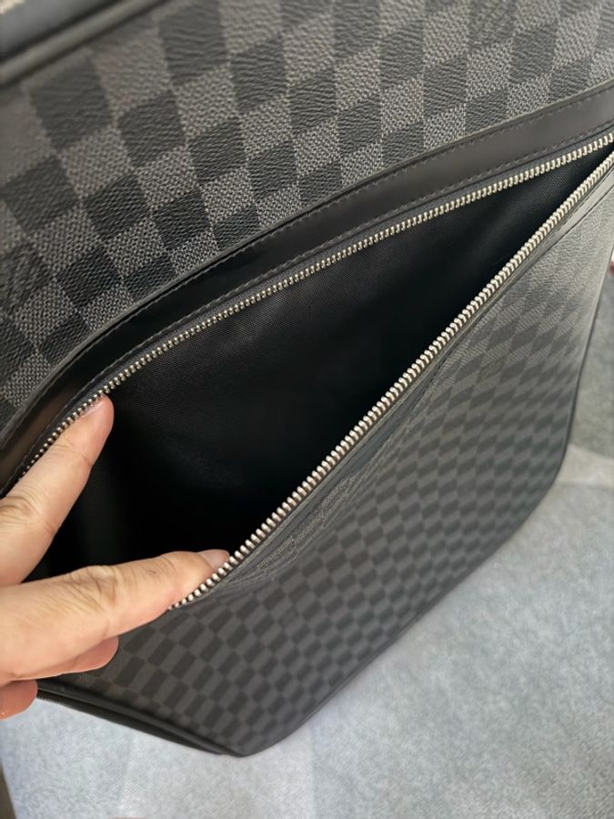 Lv棋盤格行李箱-7