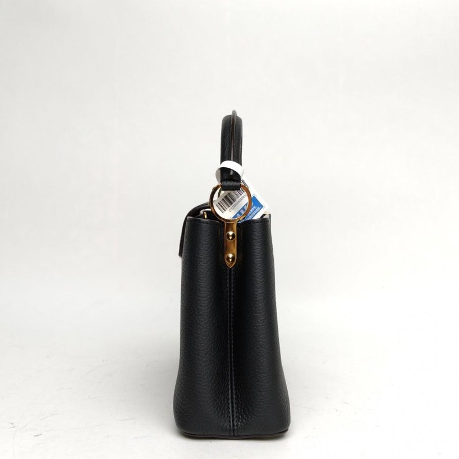 LOUIS VUITTON CapucinesBB黑色牛皮金扣2020肩背包-3