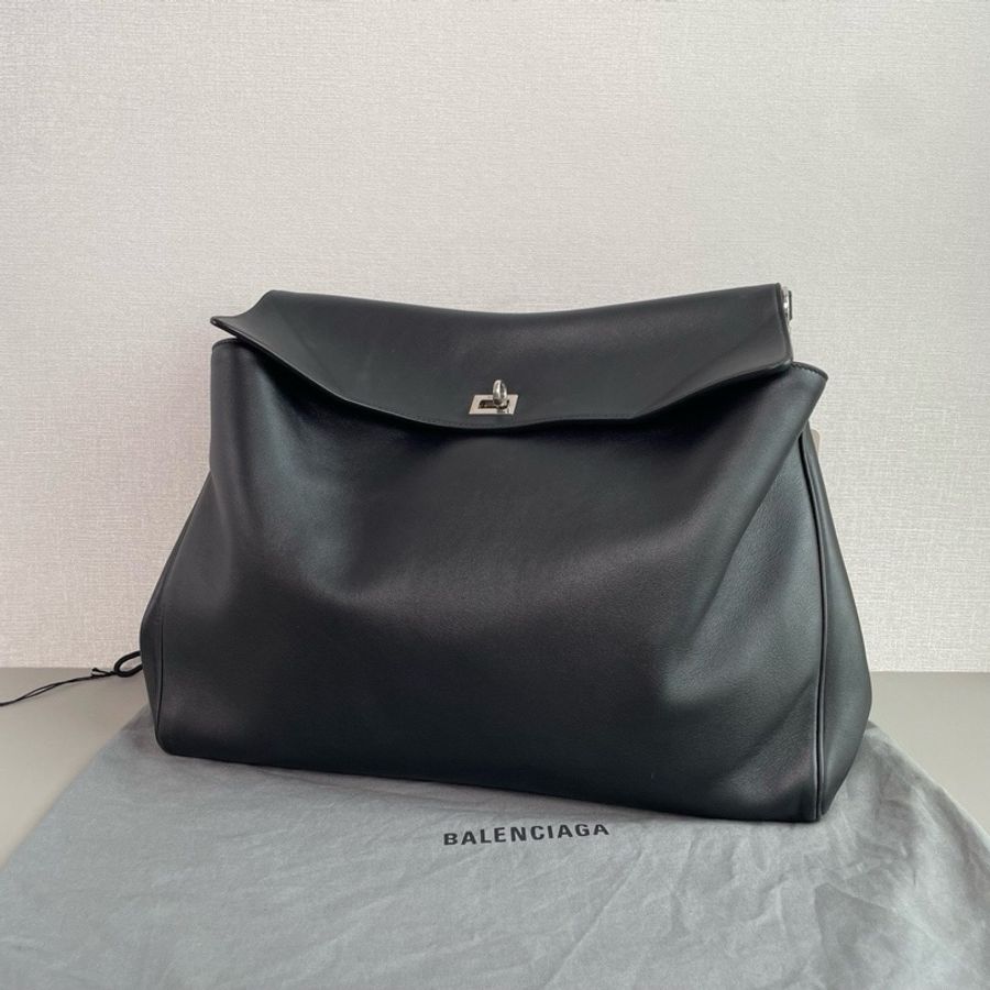 #郵差黑銀大號 98新 ✨Balenciaga 巴黎世家 25新款Rodeo messenger-7