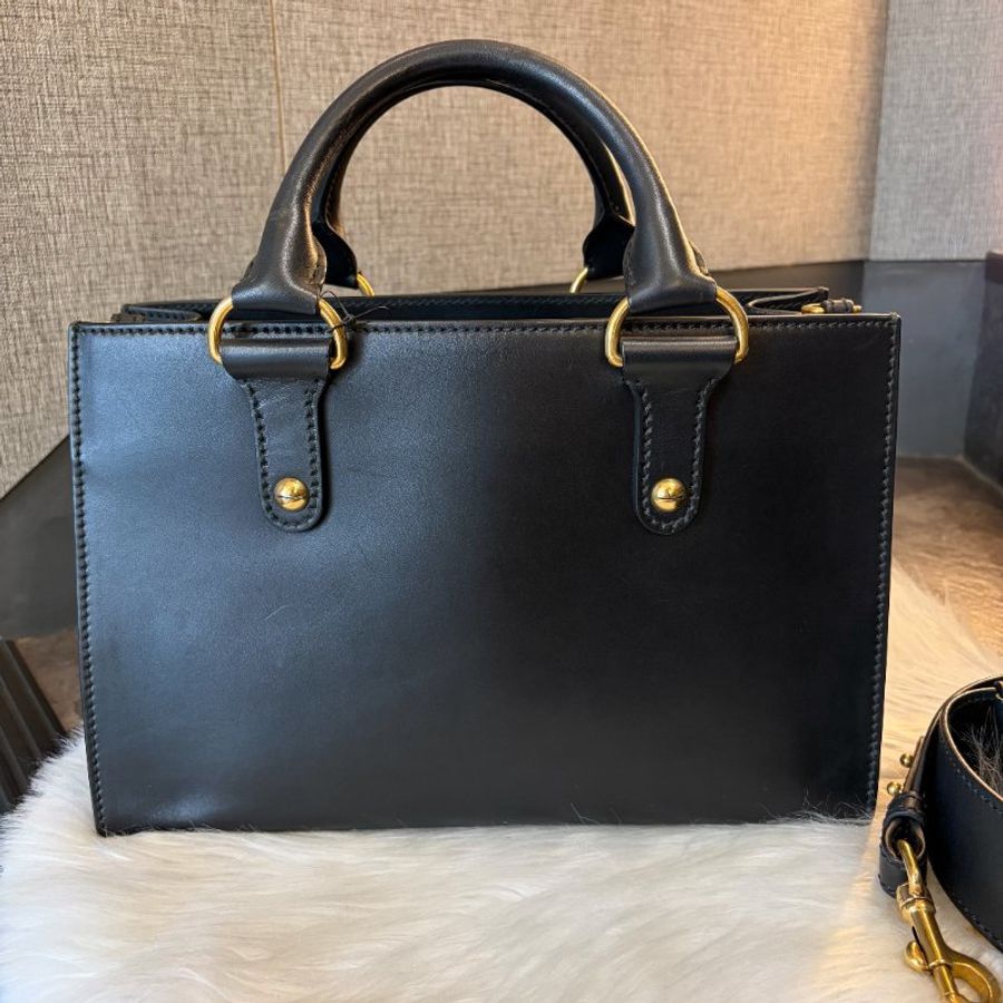 DIOR BEE 全皮手提兩用包 黑色-1