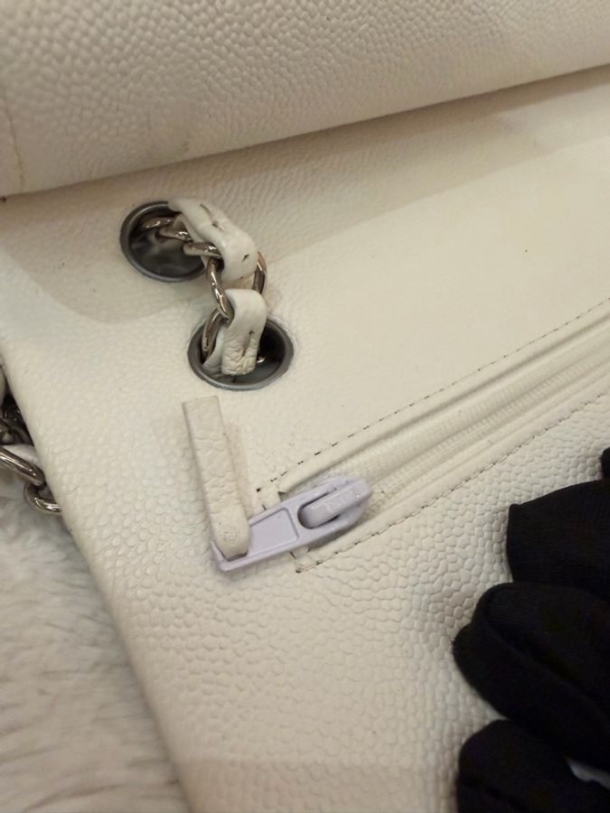 Chanel/ CF25/ 白銀扣-38