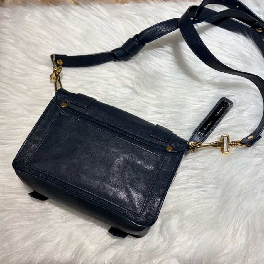 Proenza Schouler Mini pouch 藍色-1