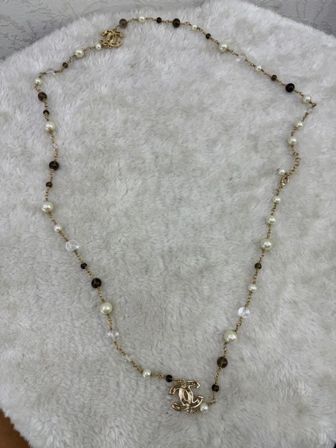 Chanel 珍珠長頸鏈-0