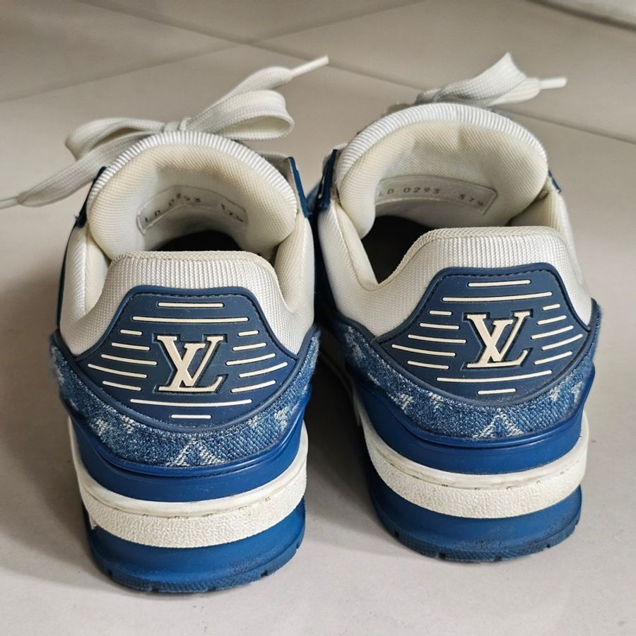 LV Trainer 牛仔藍運動鞋37.5-5