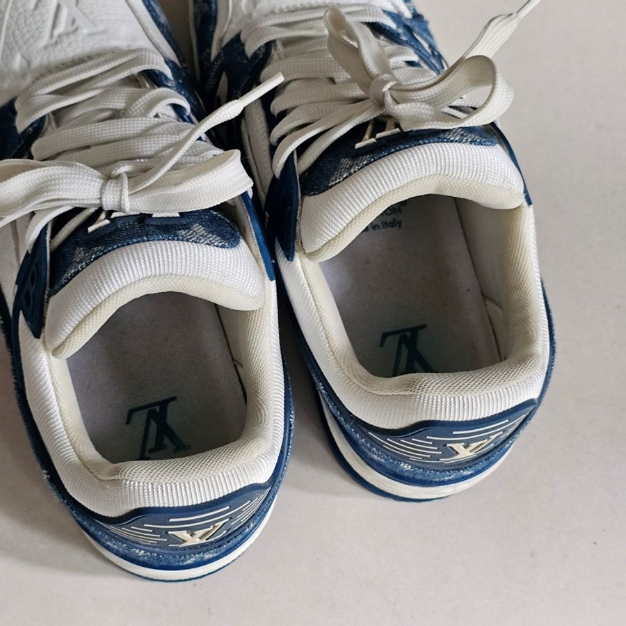 LV Trainer 牛仔藍運動鞋37.5-6
