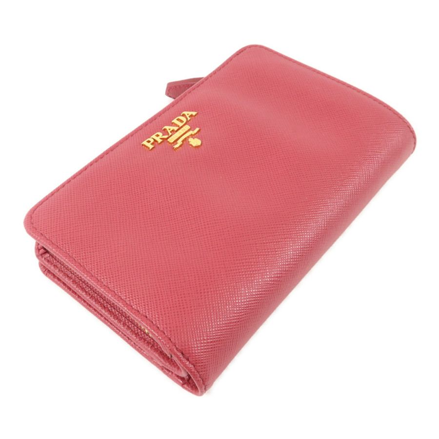 PRADA Saffiano皮革Bifold Wallet錢包-2