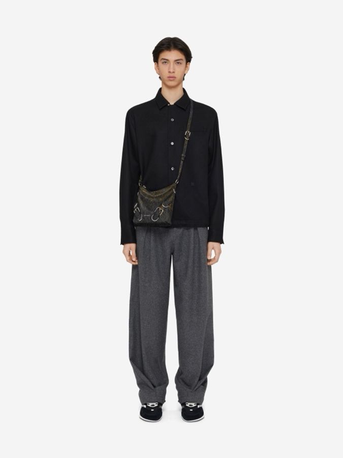 Givenchy 男士 小號Voyou斜挎包均碼碼小號、23cm*5cm*21cm-3