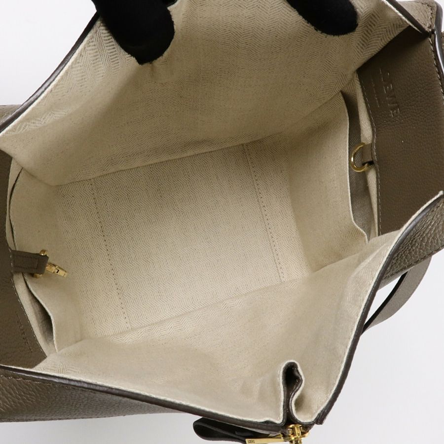 LOEWE 牛皮皮革Hammock Small手挽肩背兩用袋-4