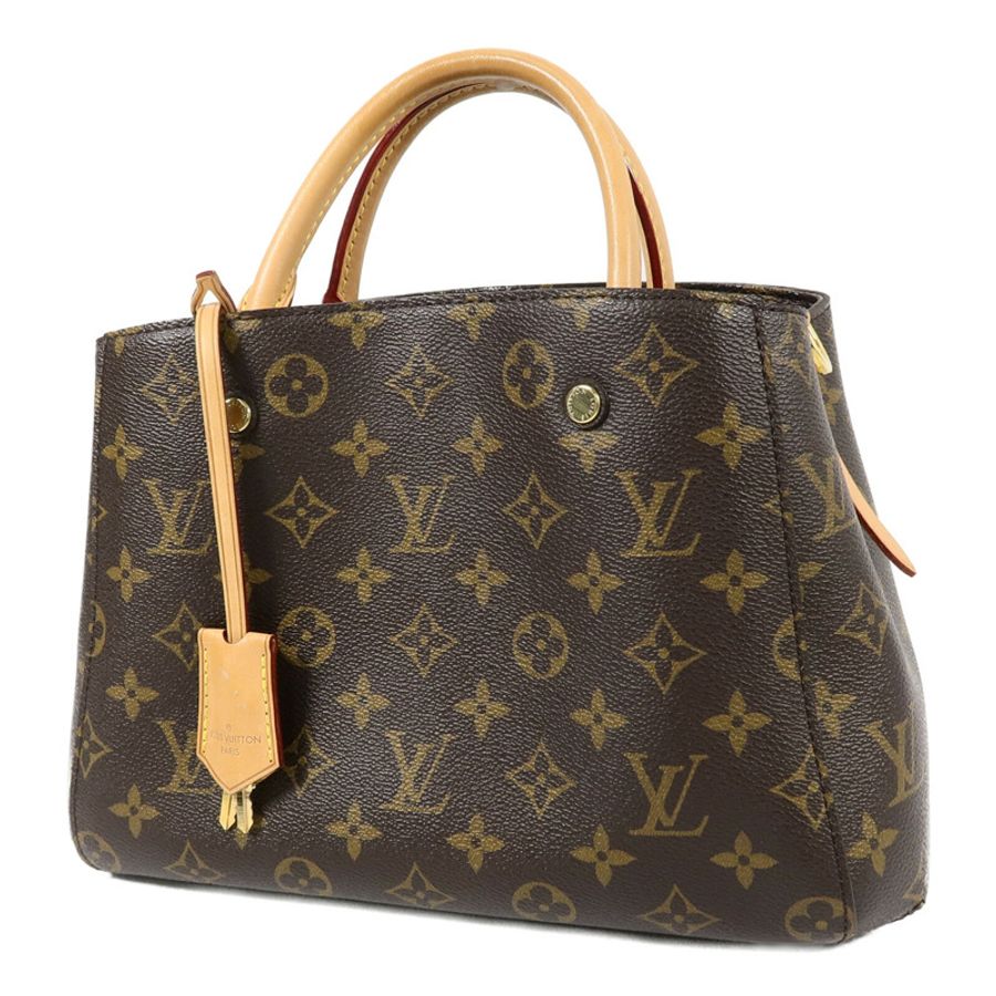 LOUIS VUITTON Monogram Montaigne MM手挽肩背兩用袋-2