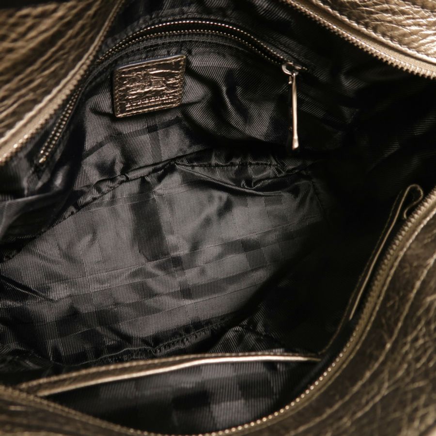BURBERRY 帆布Beat Check Lowry Tote手挽肩背兩用袋-4