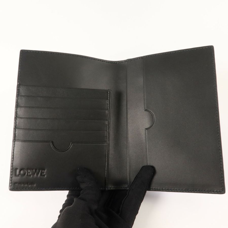LOEWE 牛皮皮革Passport and Card Holder護照卡片套-4