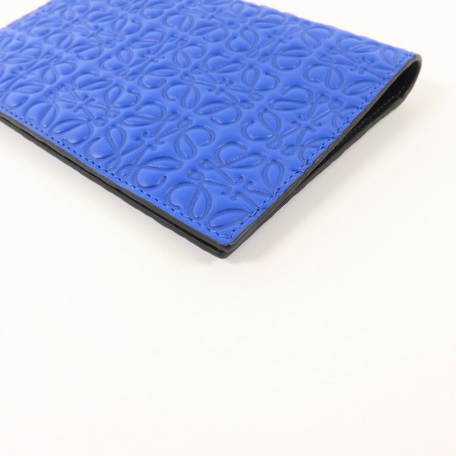 LOEWE 牛皮皮革Passport and Card Holder護照卡片套-9