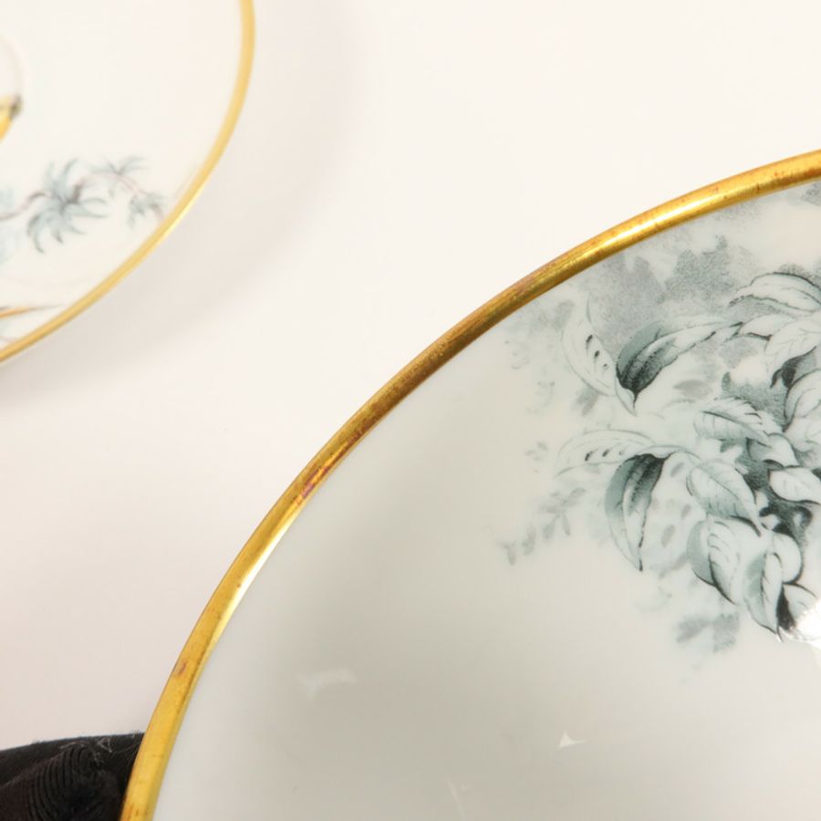 HERMES 瓷器Carnets d'Equateur Teacup and Saucer茶杯和茶碟-14