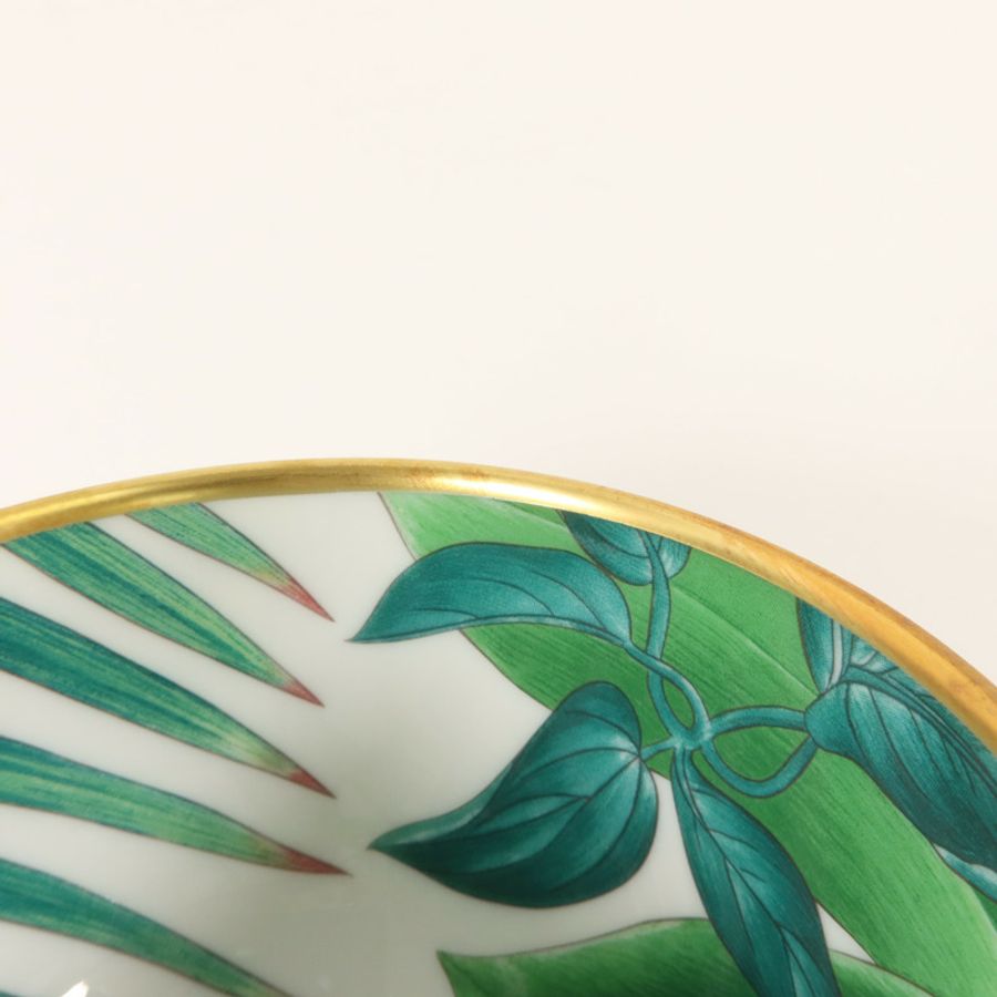 HERMES 瓷器Passifolia Teacup and Saucer茶杯和茶碟-11