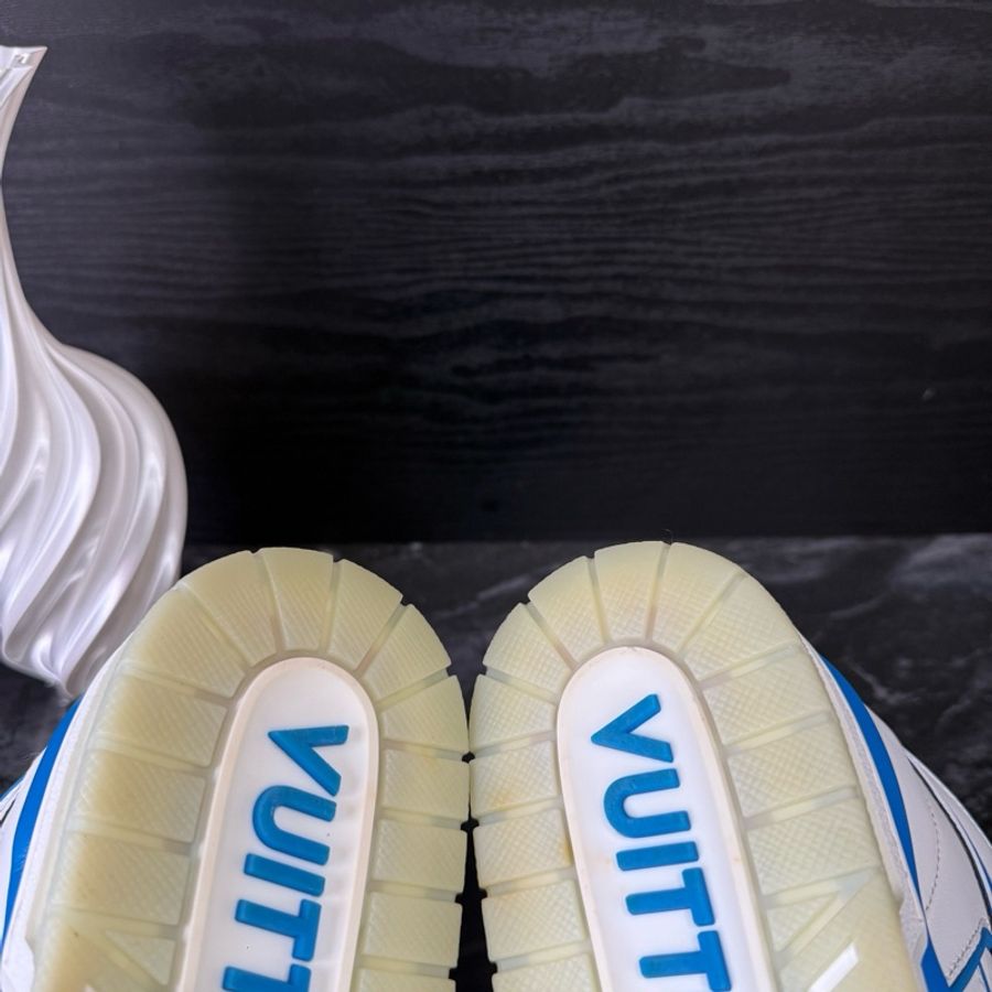 Louis Vuitton路易威登白藍拼接Trainer板鞋 41.5碼-5