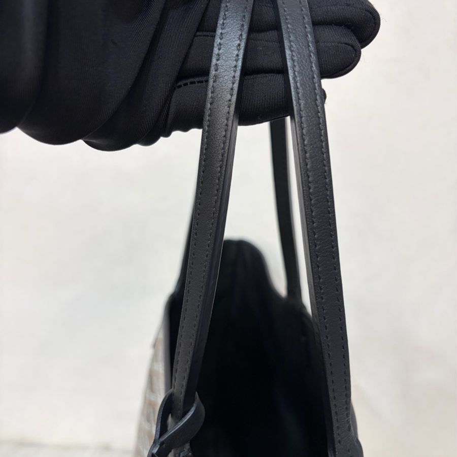 GOYARD Anjou Bag 黑皮 防水 logo 肩背包 托特包 PM-27